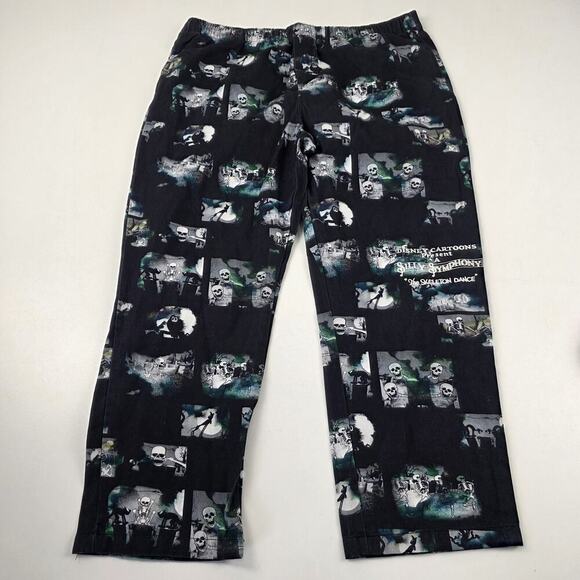 Disney Parks Halloween 2022 Silly Symphony The Skeleton Dance Pants Mens Large - Picture 1 of 10